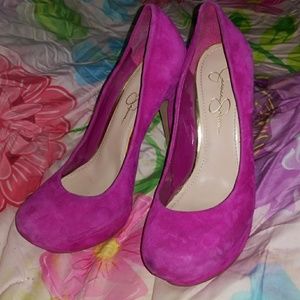 Jessica Simpson "Given" platform pink size 8.5